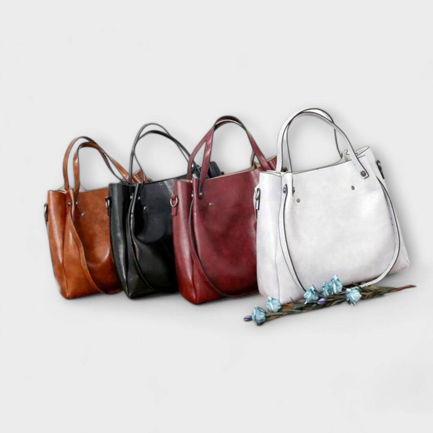 Juego de Bolsos Vintage de 4 Piezas