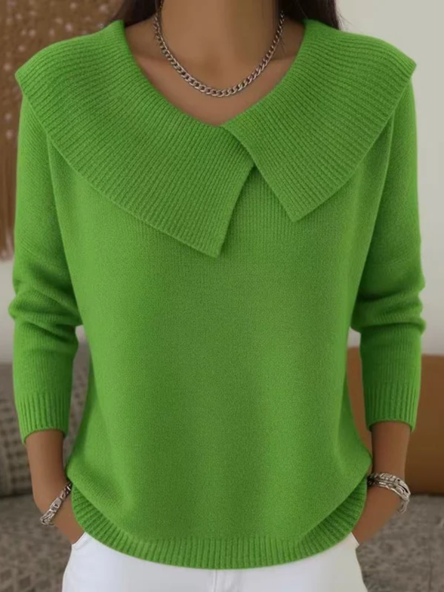 Suéter con cuello cálido y suave.