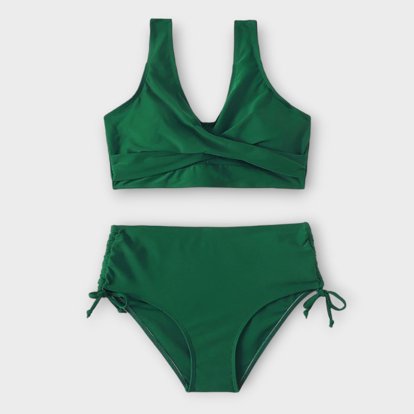 Conjunto de Bikini de 2 Piezas con Estilo