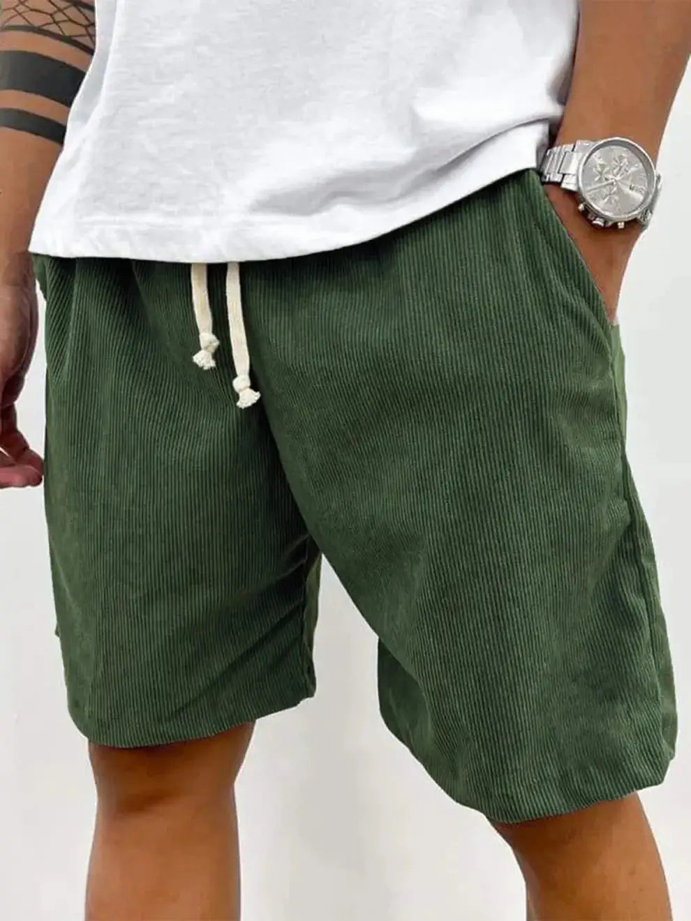 Pantalones cortos de pana