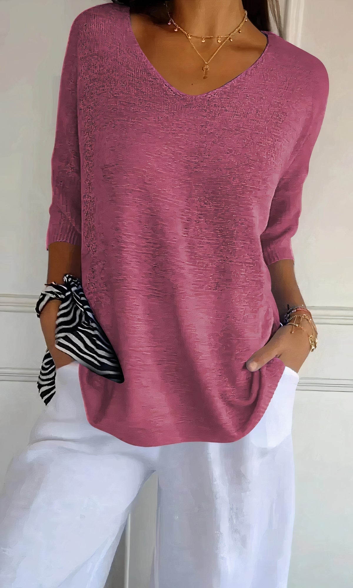 Blusa de punto