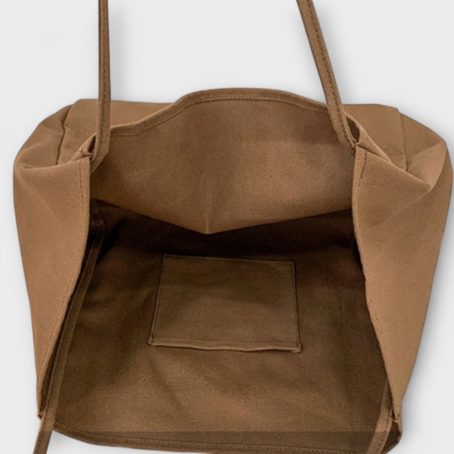 Olivia - Bolsa de Compras Grande de Lona de Alta Calidad