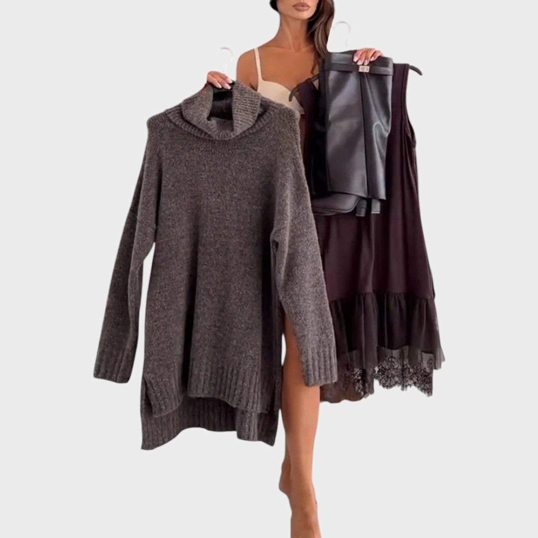 Conjunto de Jersey y Vestido