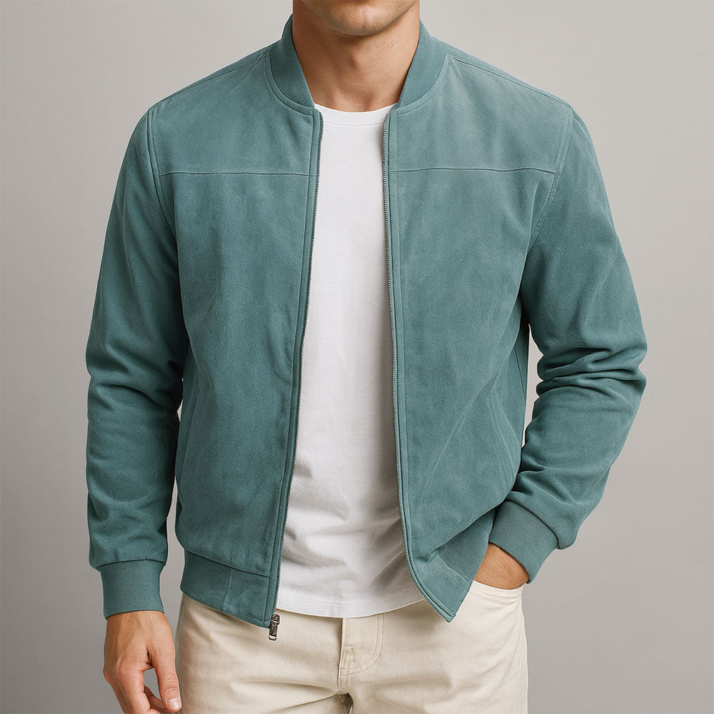 Valen | Chaqueta clásica de ante
