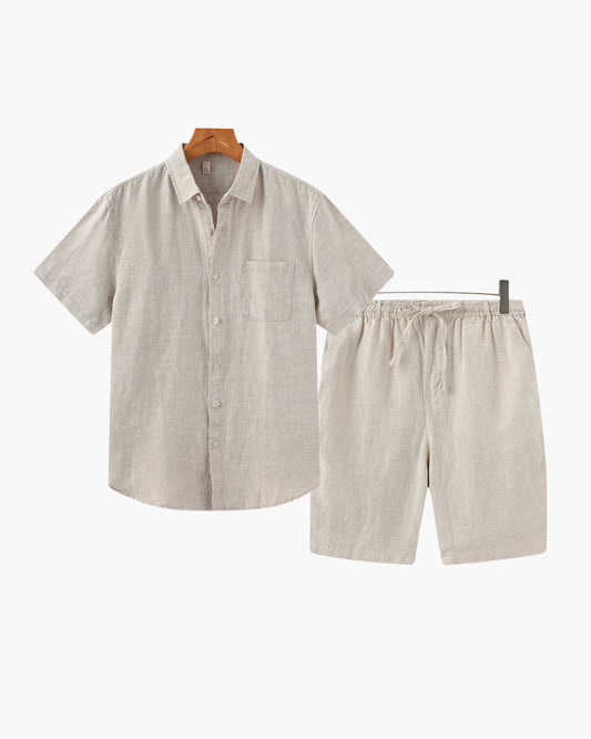 Conjunto de Lino (Pantalones Cortos)