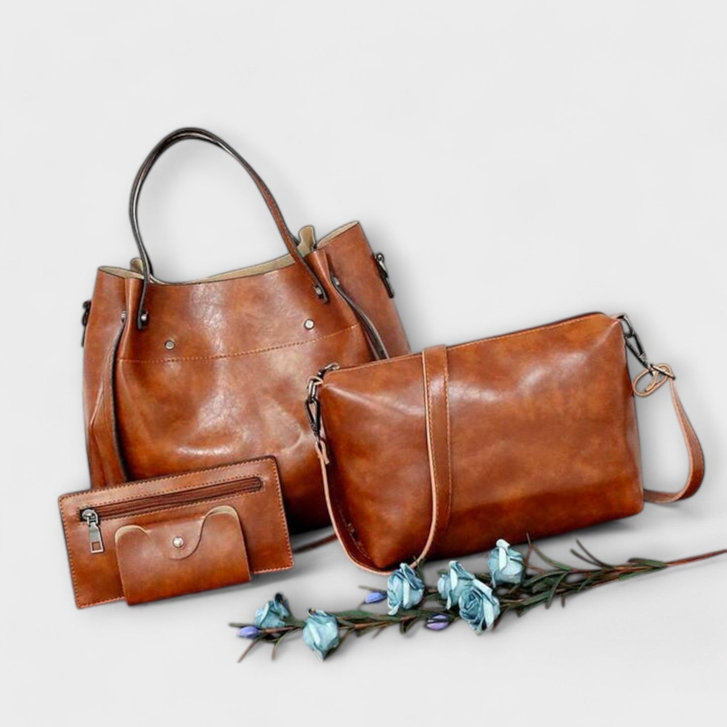 Juego de Bolsos Vintage de 4 Piezas
