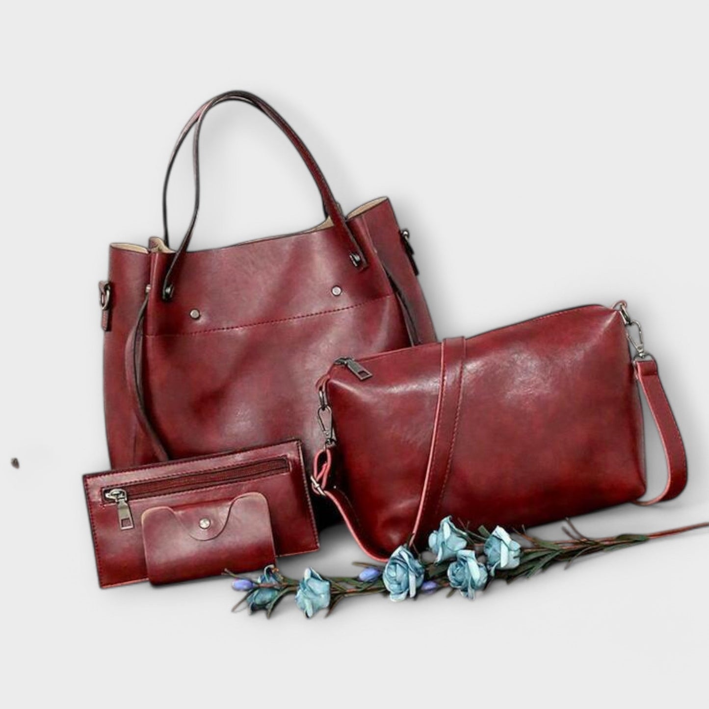 Juego de Bolsos Vintage de 4 Piezas