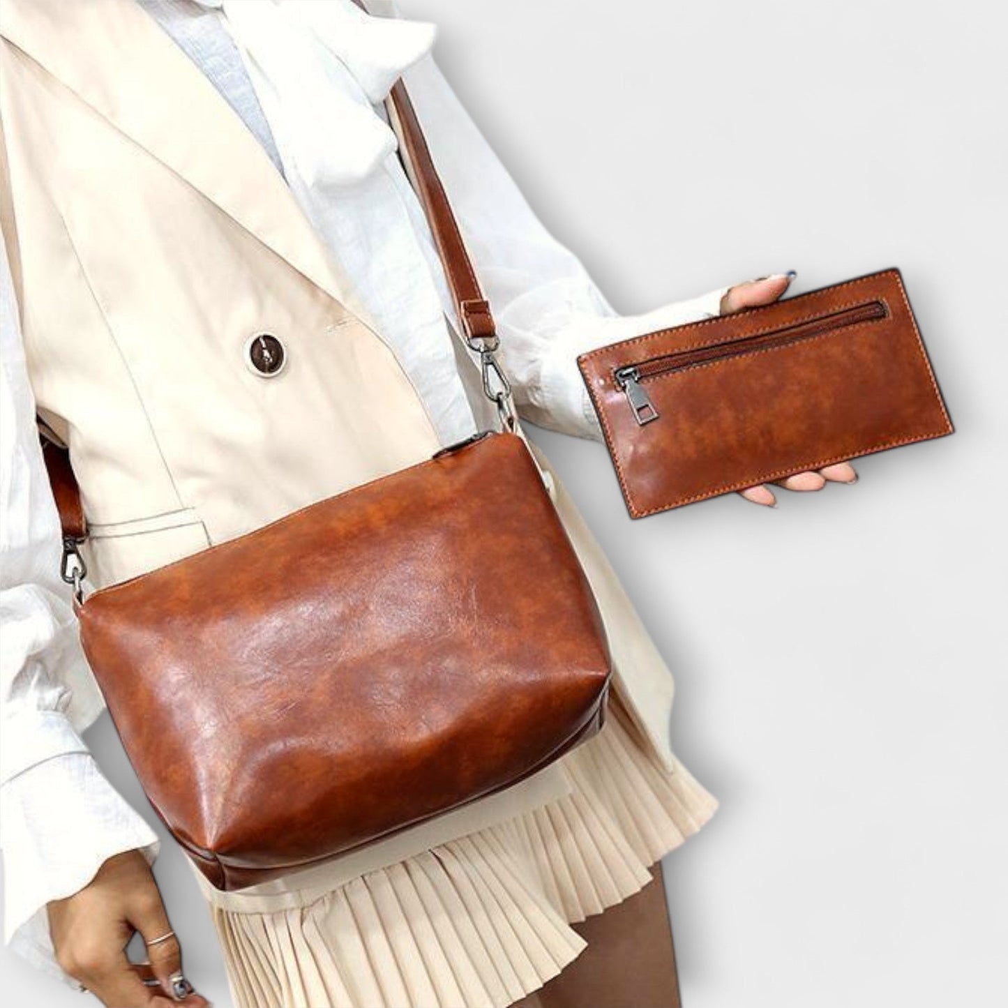 Juego de Bolsos Vintage de 4 Piezas