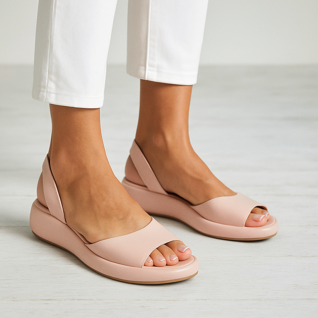 Isabelle │ Sandalias Abiertas Por Delante y Antideslizantes