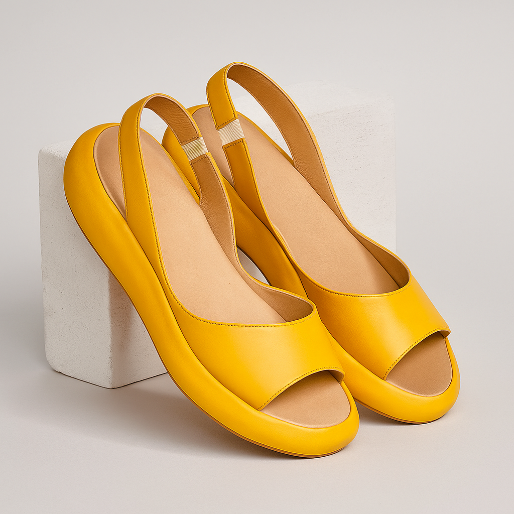 Isabelle │ Sandalias Abiertas Por Delante y Antideslizantes