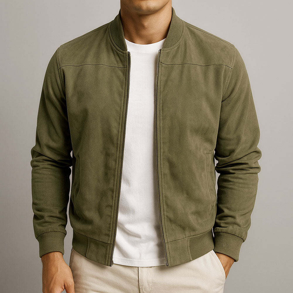 Valen | Chaqueta clásica de ante