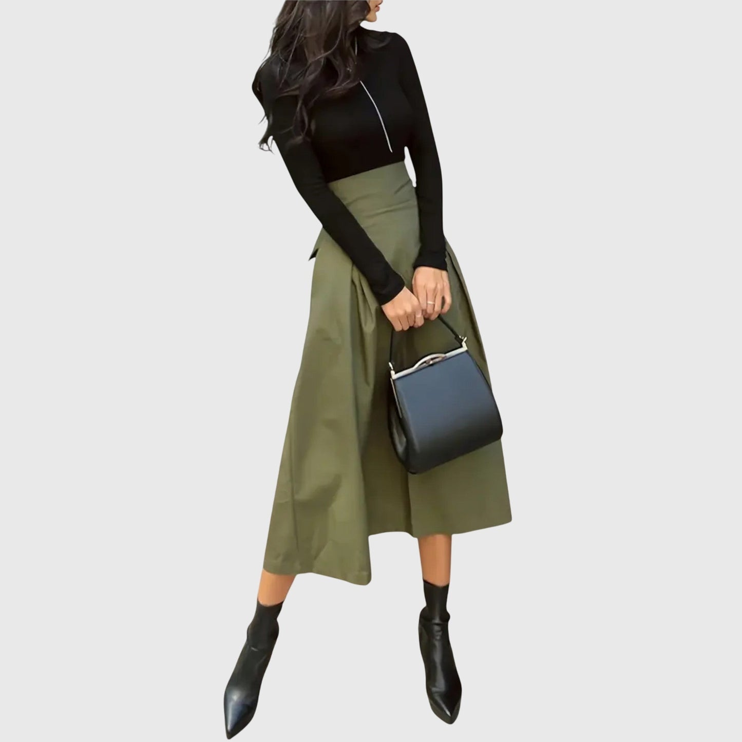 Falda Midi