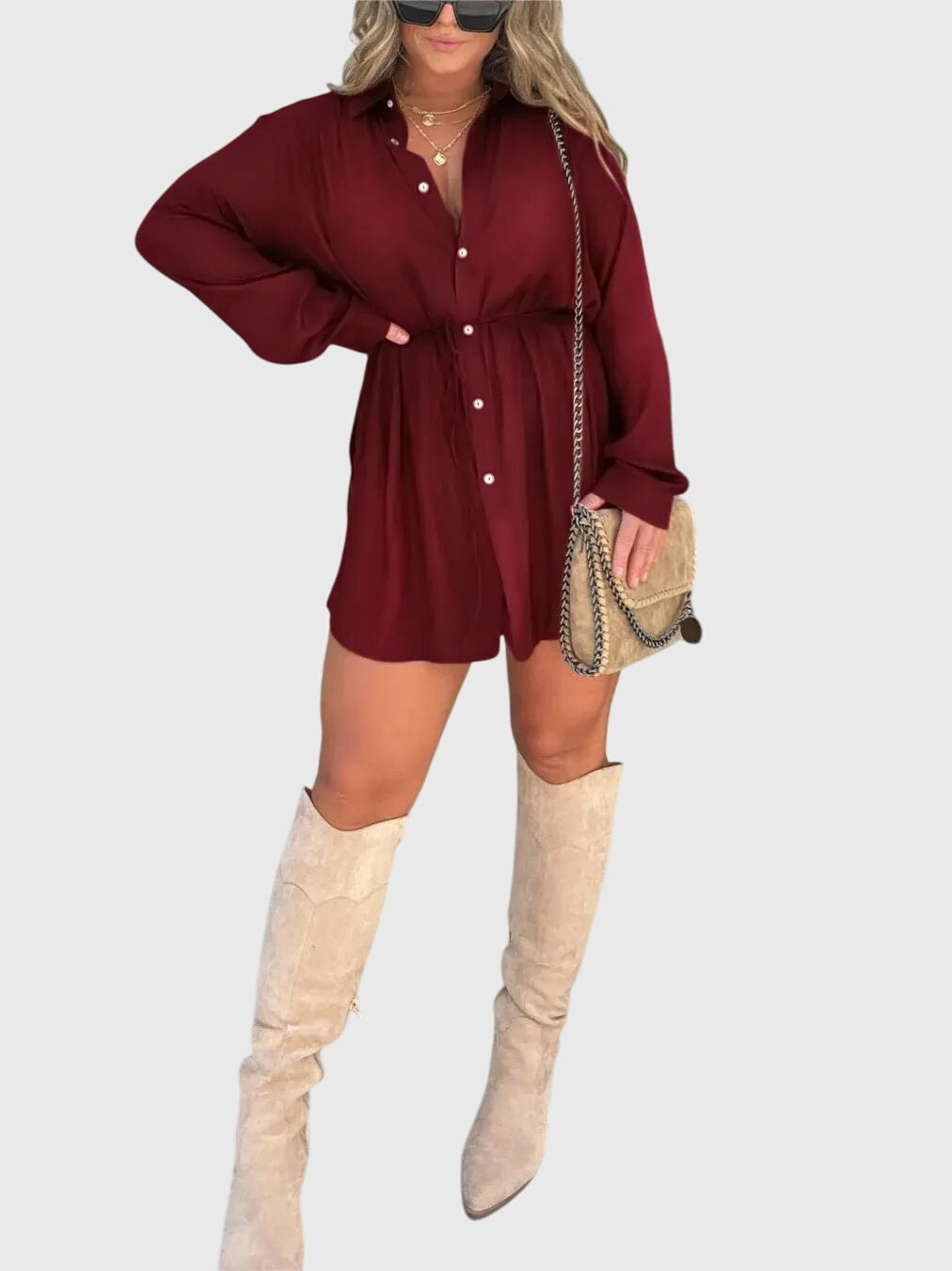 Vestido Mono Elegante