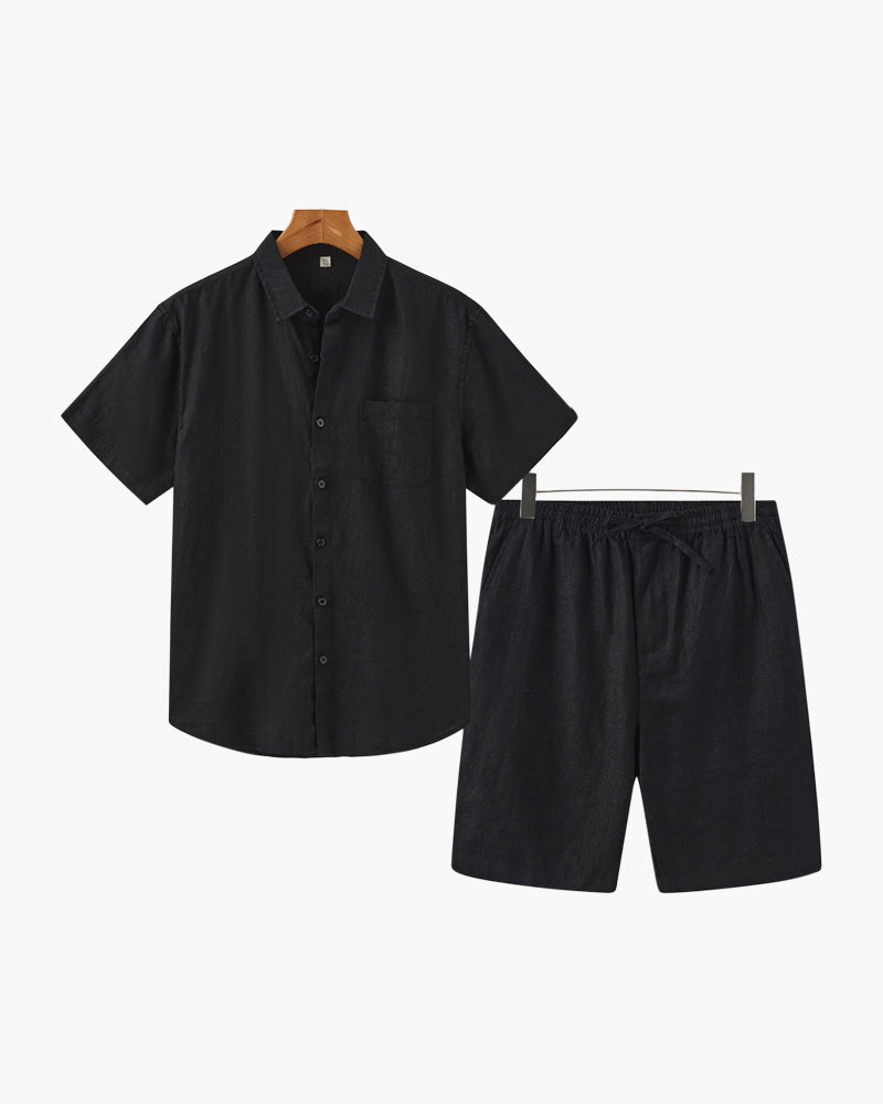 Conjunto de Lino (Pantalones Cortos)