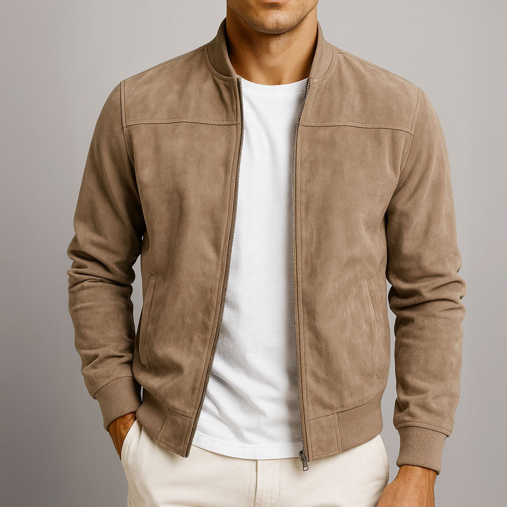 Valen | Chaqueta clásica de ante