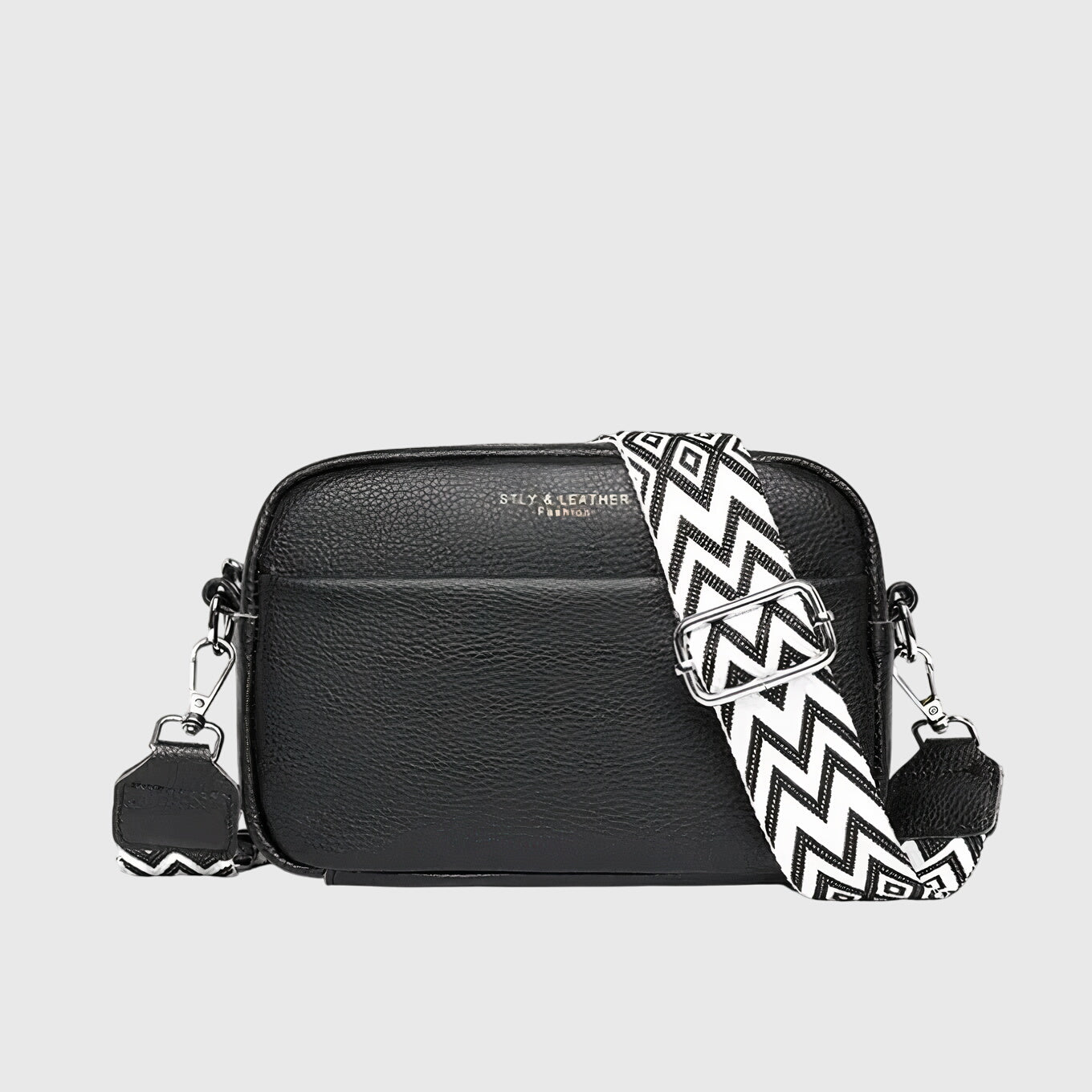 Bolso de Hombro de Cuero