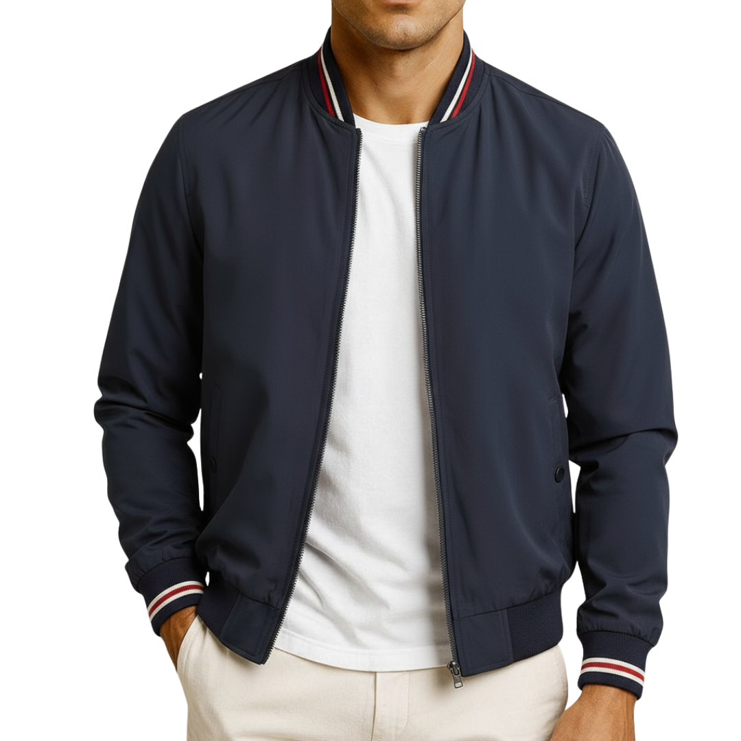 Lucas | Chaqueta Bomber Clásica