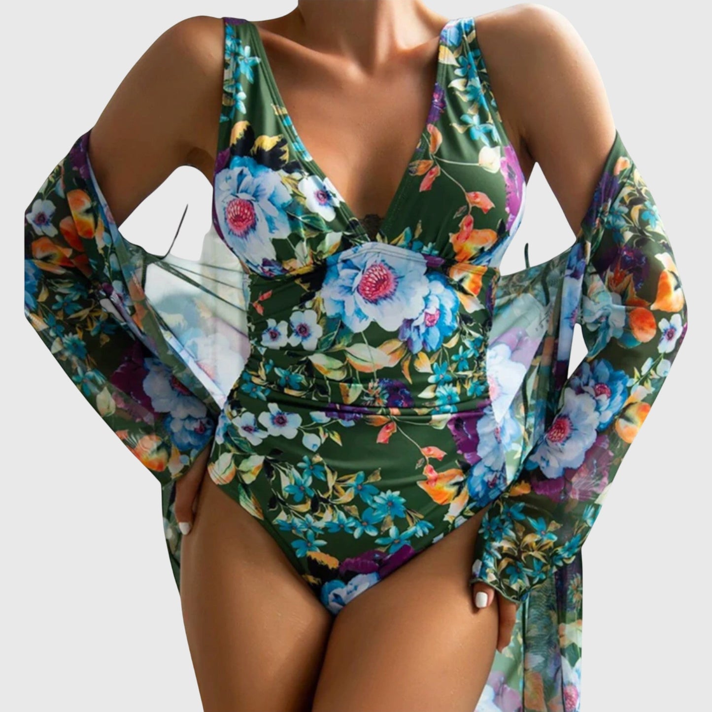 Conjunto de Traje de Baño de Verano