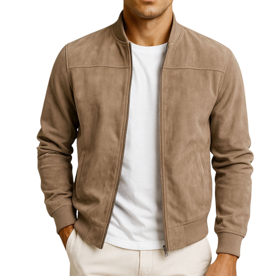Valen | Chaqueta clásica de ante