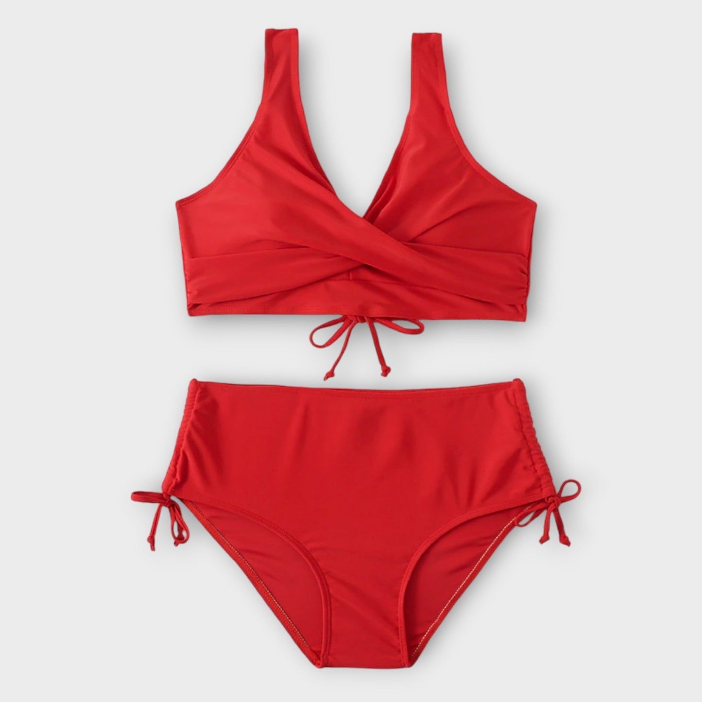 Conjunto de Bikini de 2 Piezas con Estilo