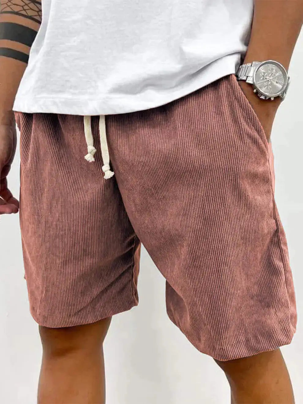 Pantalones cortos de pana
