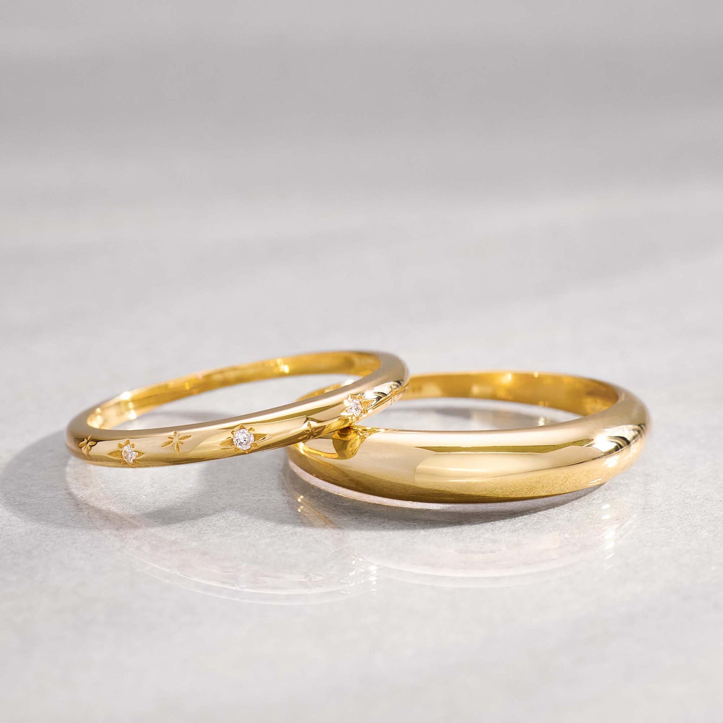 Anillo Midi de Oro de 18k