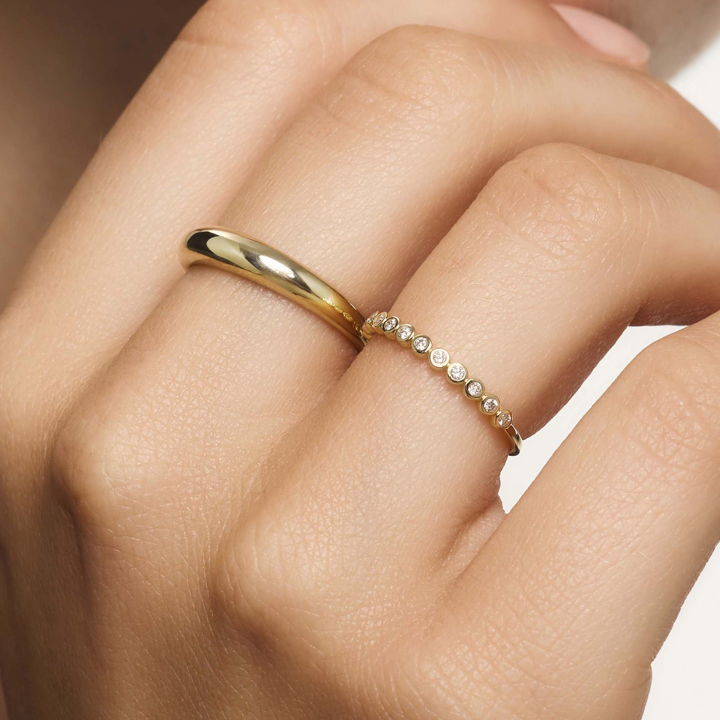 Anillo Midi de Oro de 18k