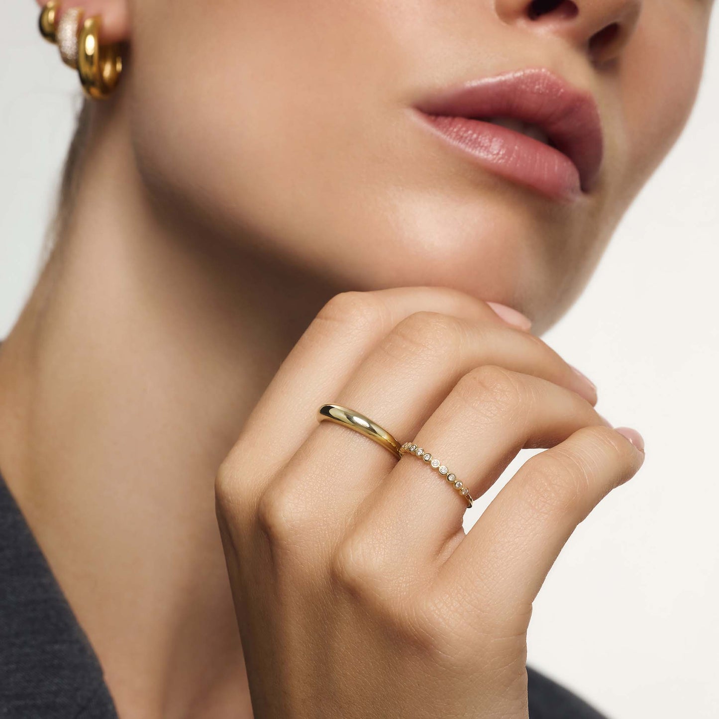 Anillo Midi de Oro de 18k