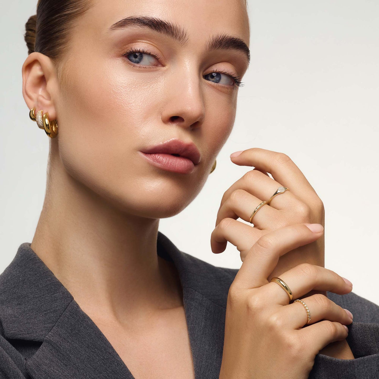 Anillo Midi de Oro de 18k