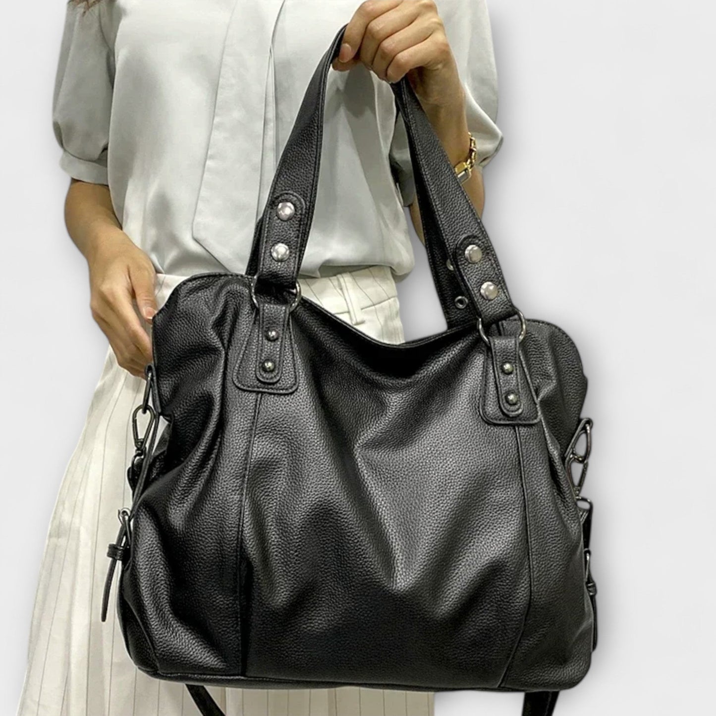 Elegante Bolso Hobo de Hombro