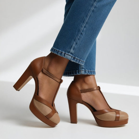 Maëlyne™ — Zapatos de tacón retro: elegancia y sujeción ergonómica
