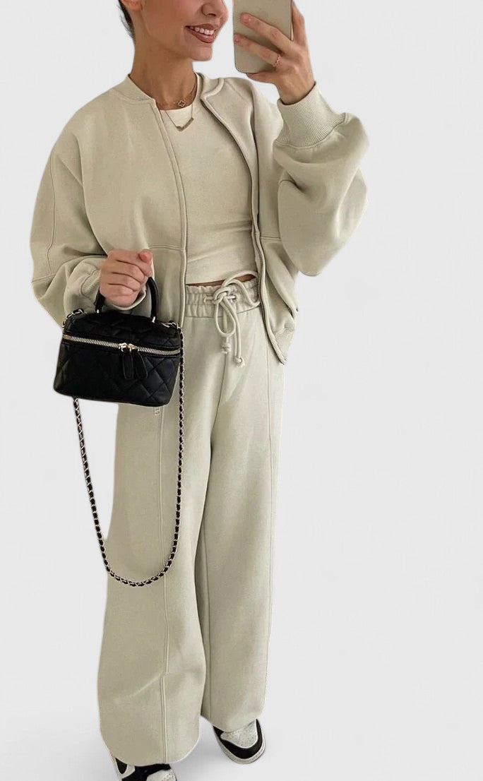 Suéter y Pantalones Cómodos