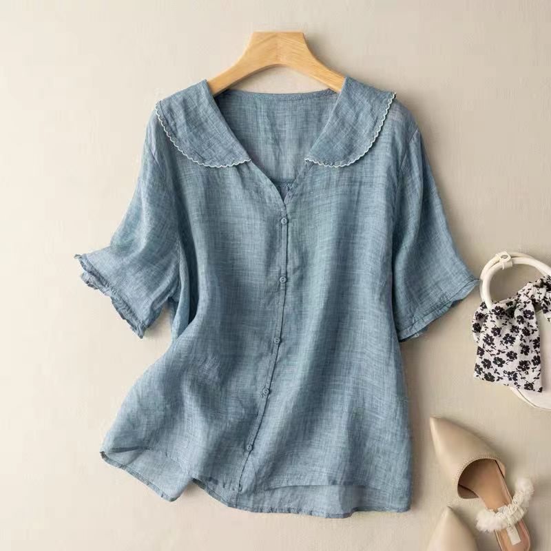 Kristi | Blusa Vintage con Detalle de Botón
