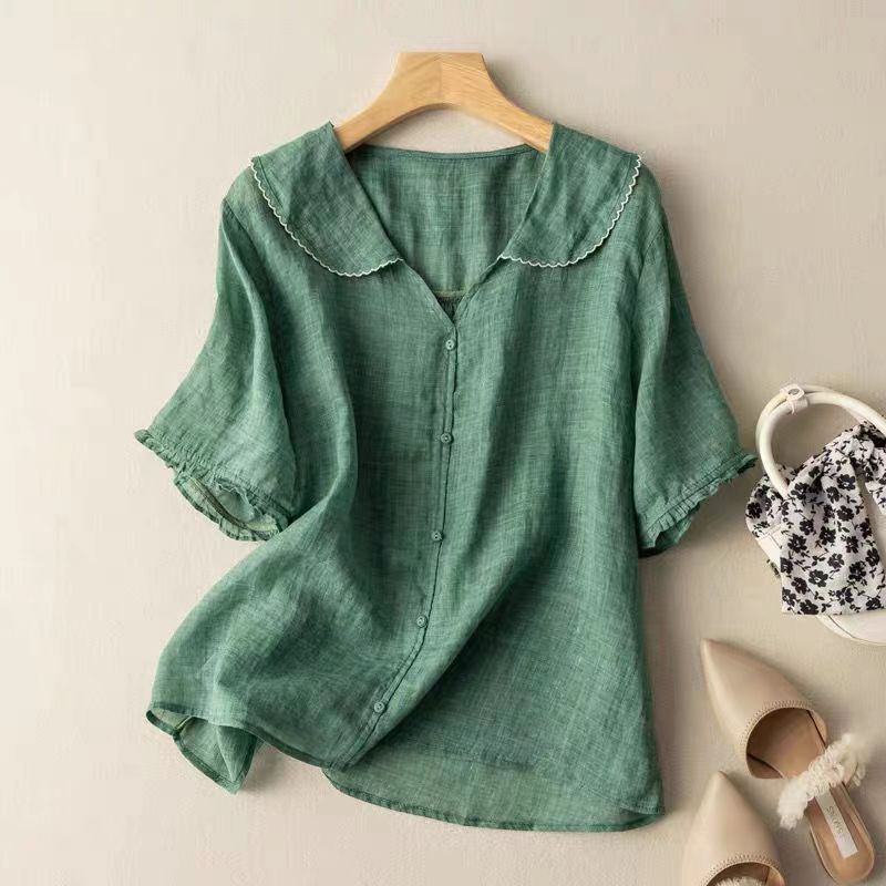 Kristi | Blusa Vintage con Detalle de Botón