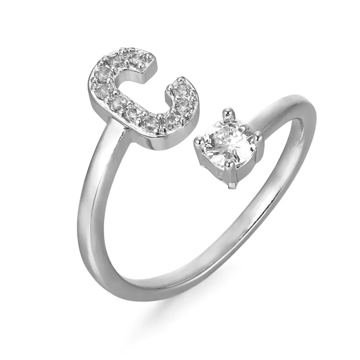 Anillo con Letra Personalizada