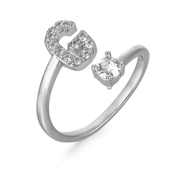 Anillo con Letra Personalizada