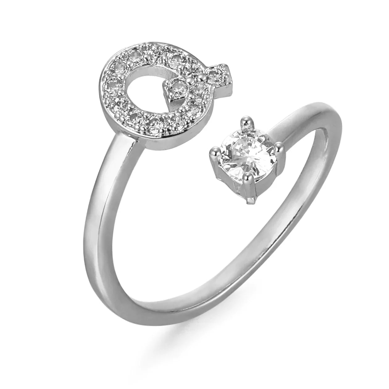 Anillo con Letra Personalizada