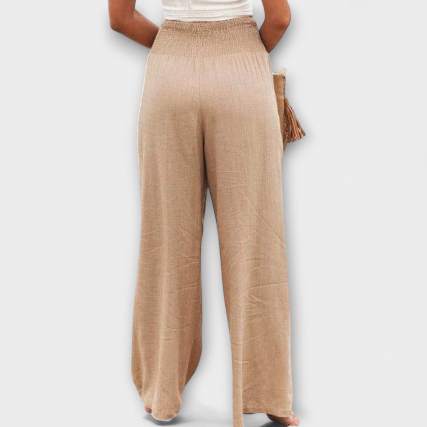 Pantalones Anchos Casual