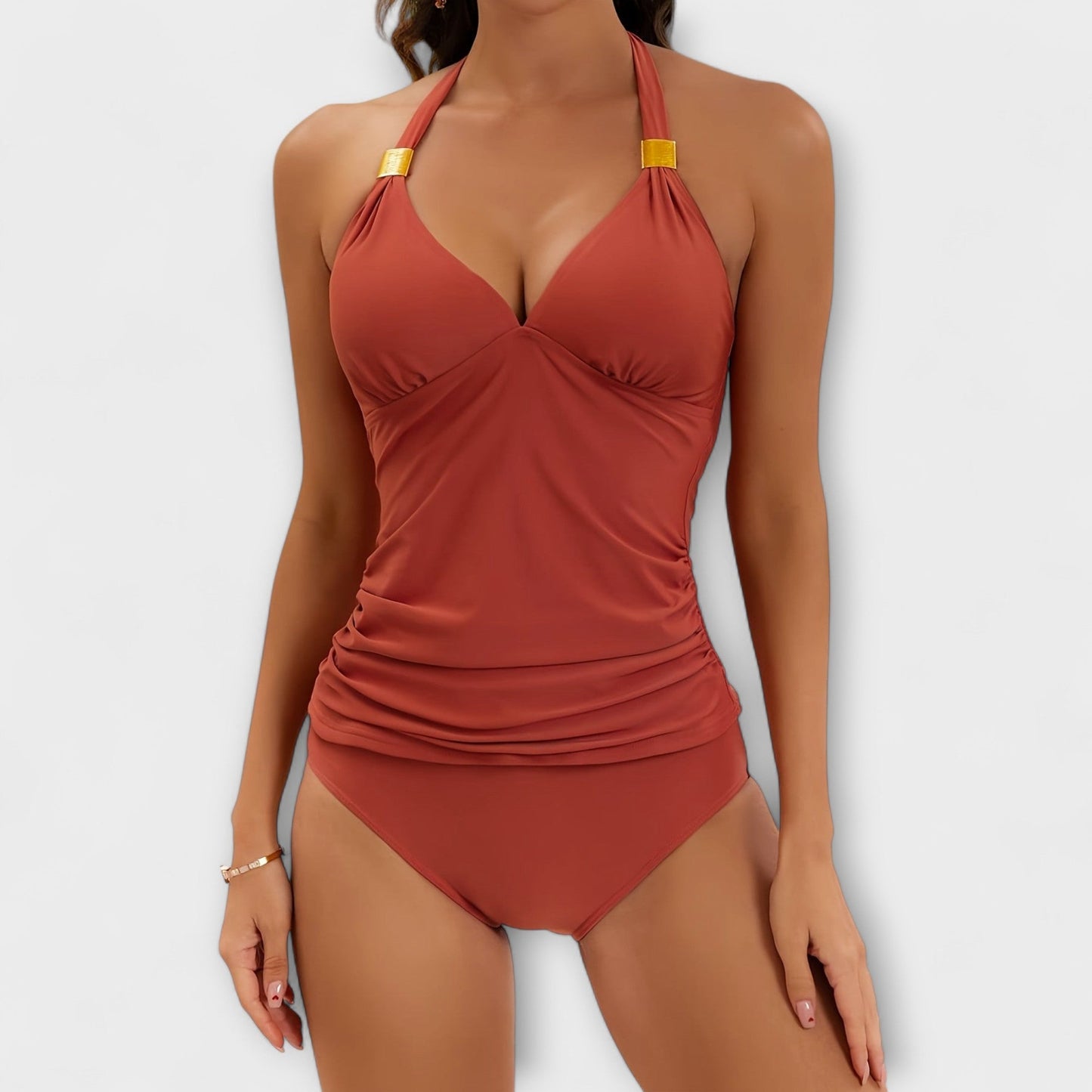 Traje de baño de dos piezas