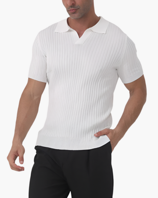 Polo de Algodón Texturizado