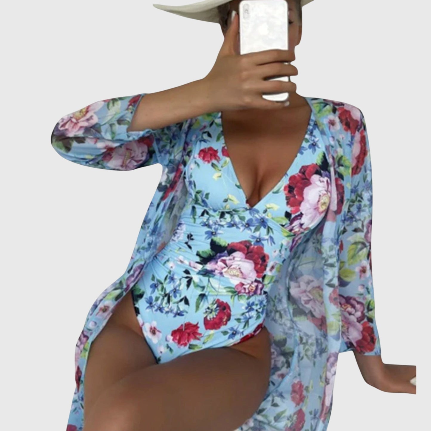 Conjunto de Traje de Baño de Verano