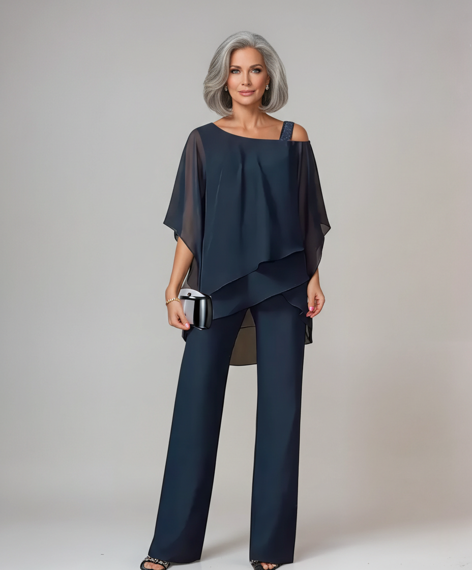 Conjunto de dos piezas con capas