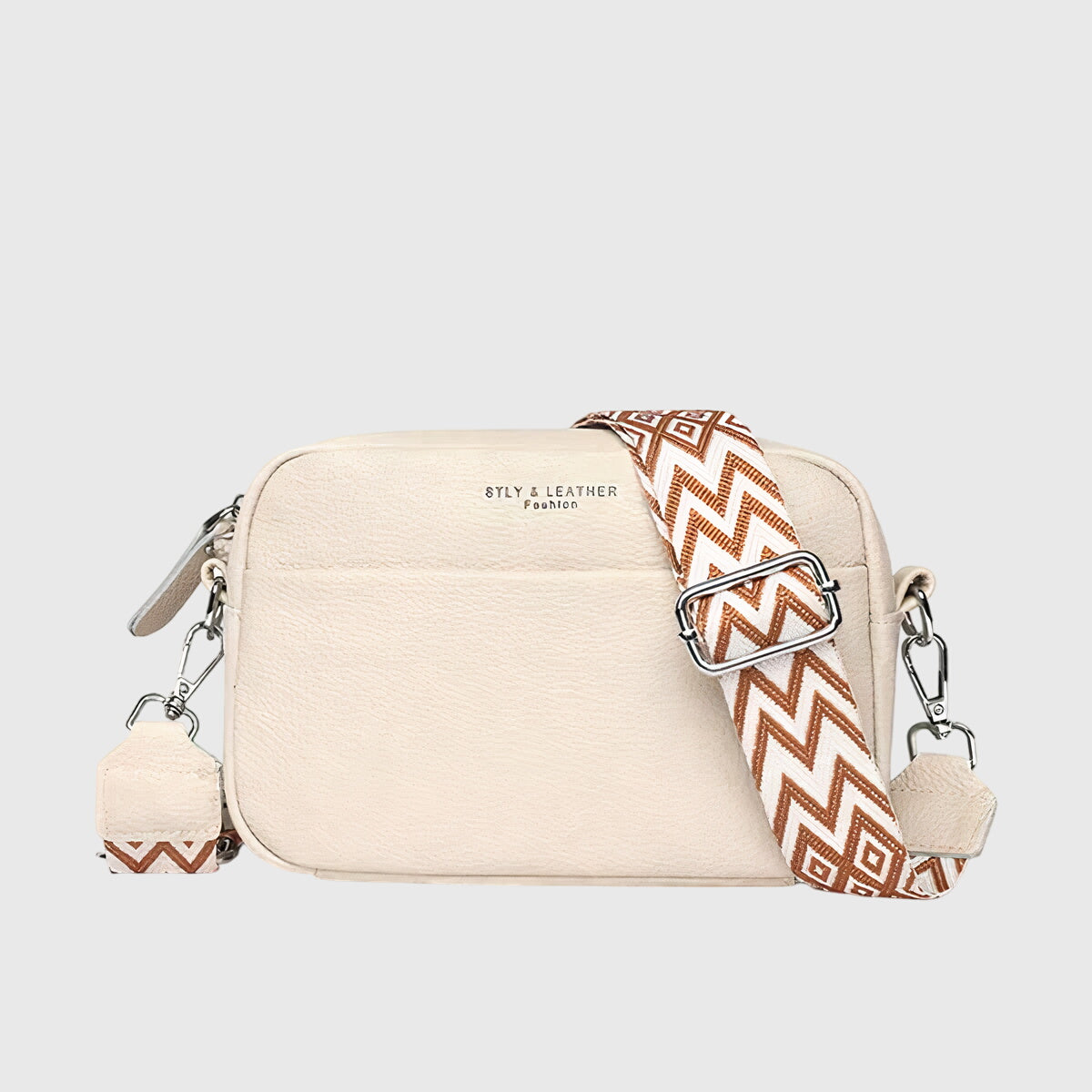Bolso de Hombro de Cuero