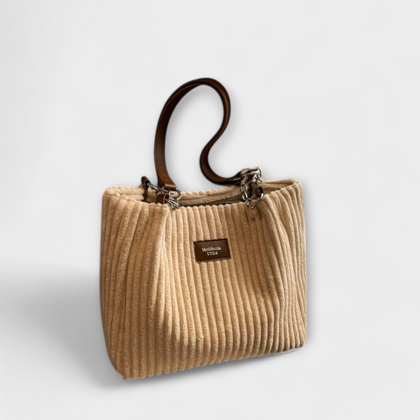 Bolso de Hombro de Cordón Suave