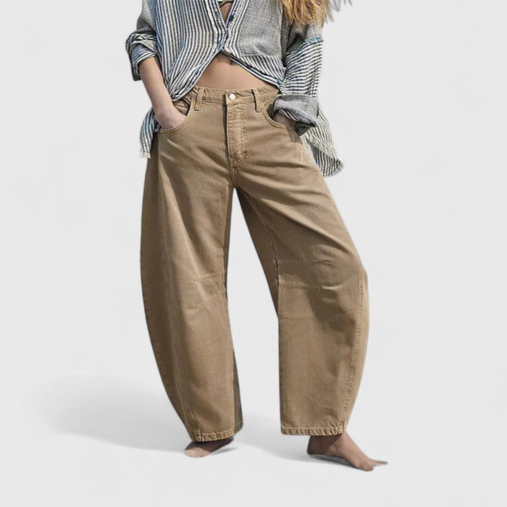 Pantalones Anchos Cómodos