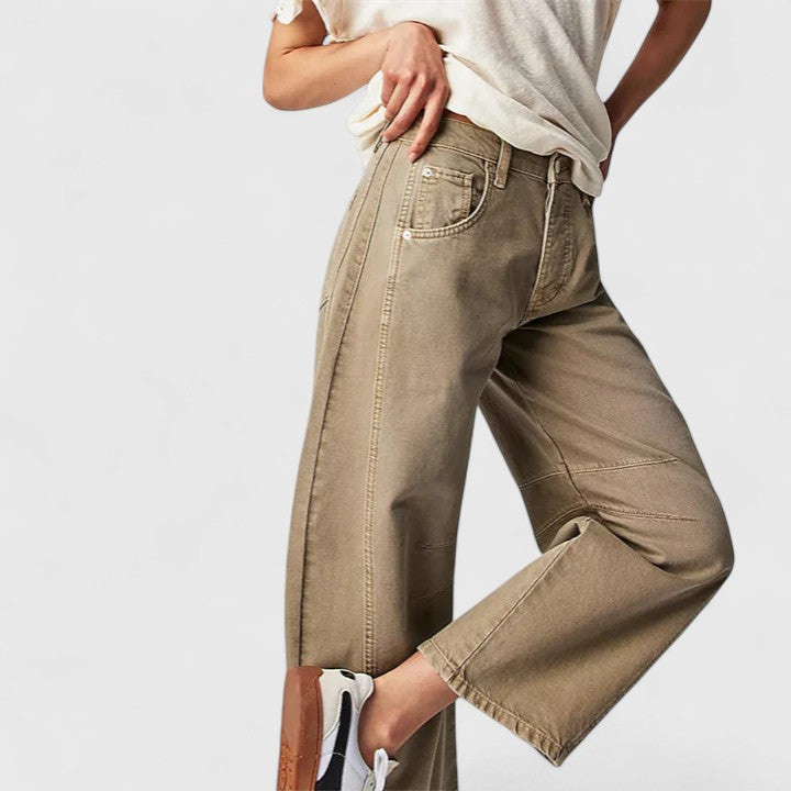 Pantalones Anchos Cómodos