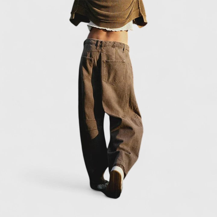 Pantalones Anchos Cómodos