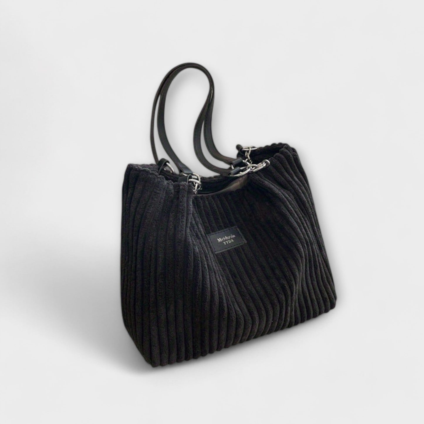 Bolso de Hombro de Cordón Suave