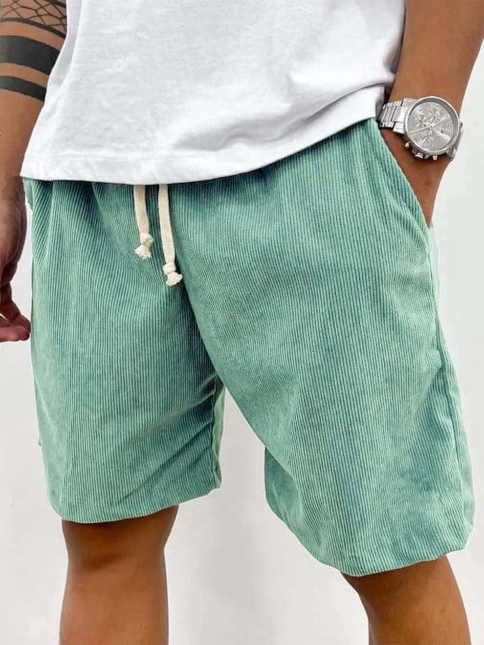 Pantalones cortos de pana