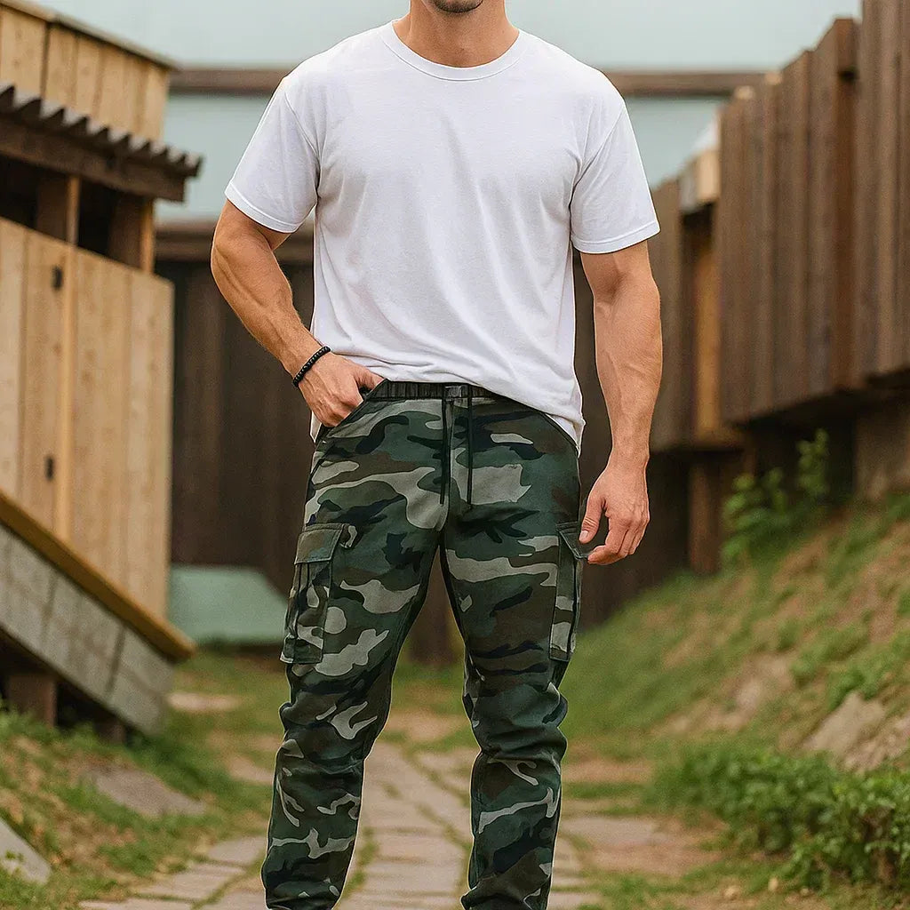 Pantalones de Camuflaje de Alta Resistencia